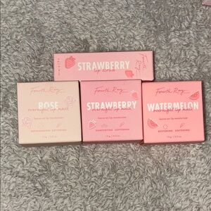 Fourth Ray Overnight Lip Masks and Scrub Set